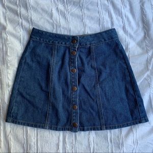 Brandy Melville denim skirt (one size)